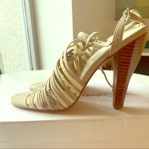 Calvin Klein Nude Sandals